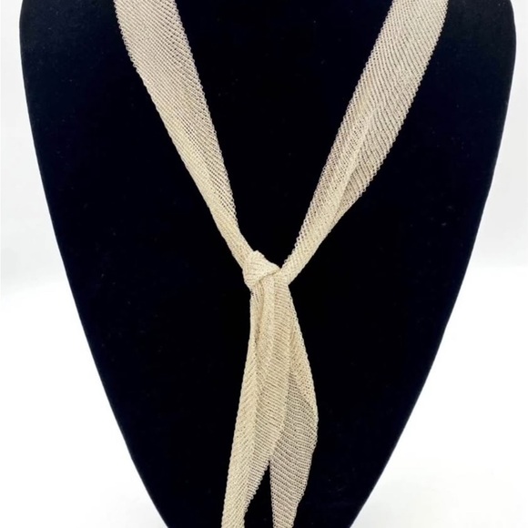 Tiffany & Co. Silver Mesh Scarf - Picture 1 of 4